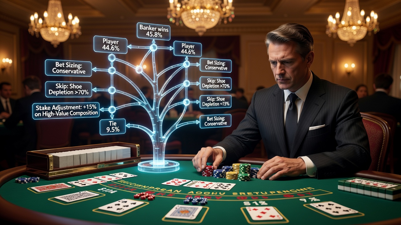 Prosecution Tree Baccarat Strategy: Probability Systems, Hand Odds, and Bankroll Management to Improve Winning Rate