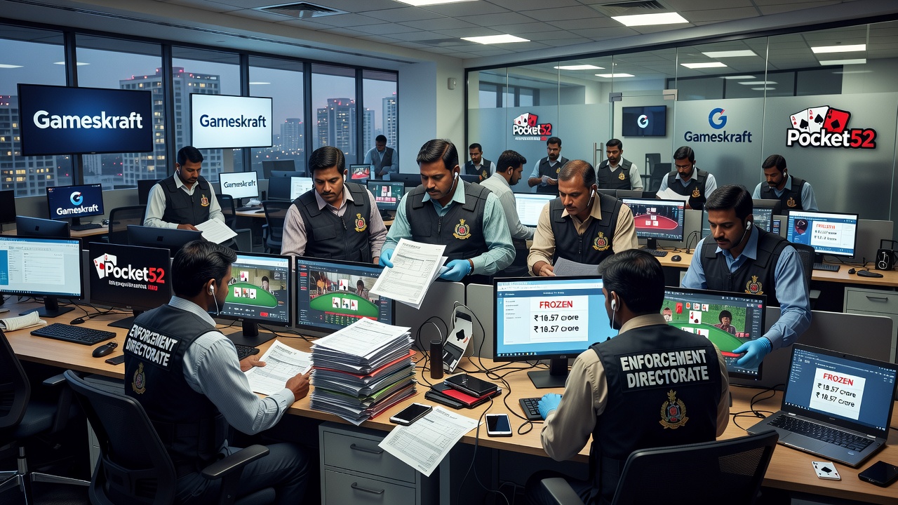 ED Widens Probe Into Gameskraft Over Alleged ₹1,000 Crore Laundering