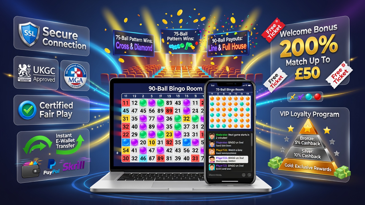 Best Bingo Sites Reviewed: Ratings, Bonuses, and Trusted Online Bingo Platforms