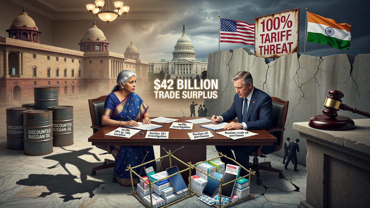 India-US Trade Deal Stalls Again Over Tariffs and Oil