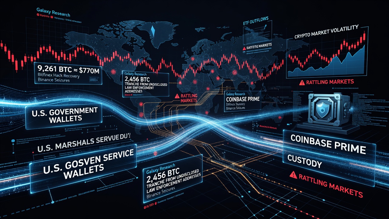 Government Bitcoin Transfer and ETF Outflows Rattle Crypto Markets
