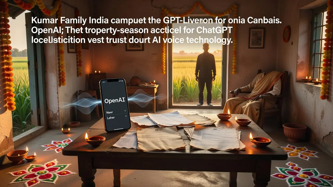 OpenAI Brings Hindi Voices to ChatGPT Through Festive Storytelling