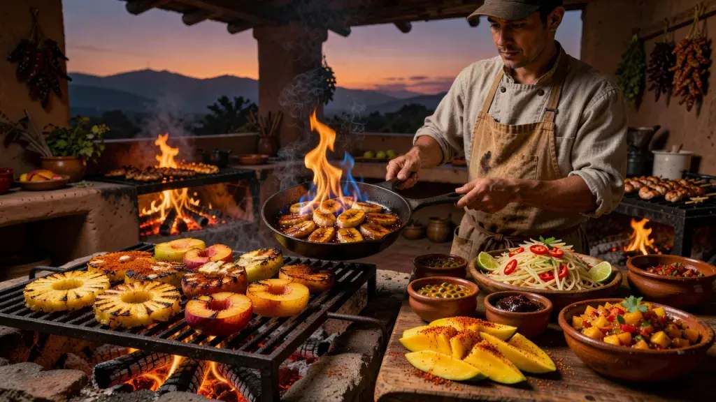 Spicy Fruit Recipes: Flaming Desserts, Fire-Roasted Fruit and Hot Tropical Dishes