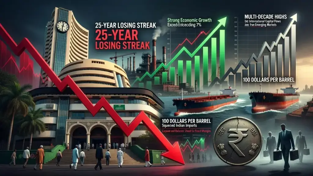 India's Stock Market Lags Even as Growth Stays Strong