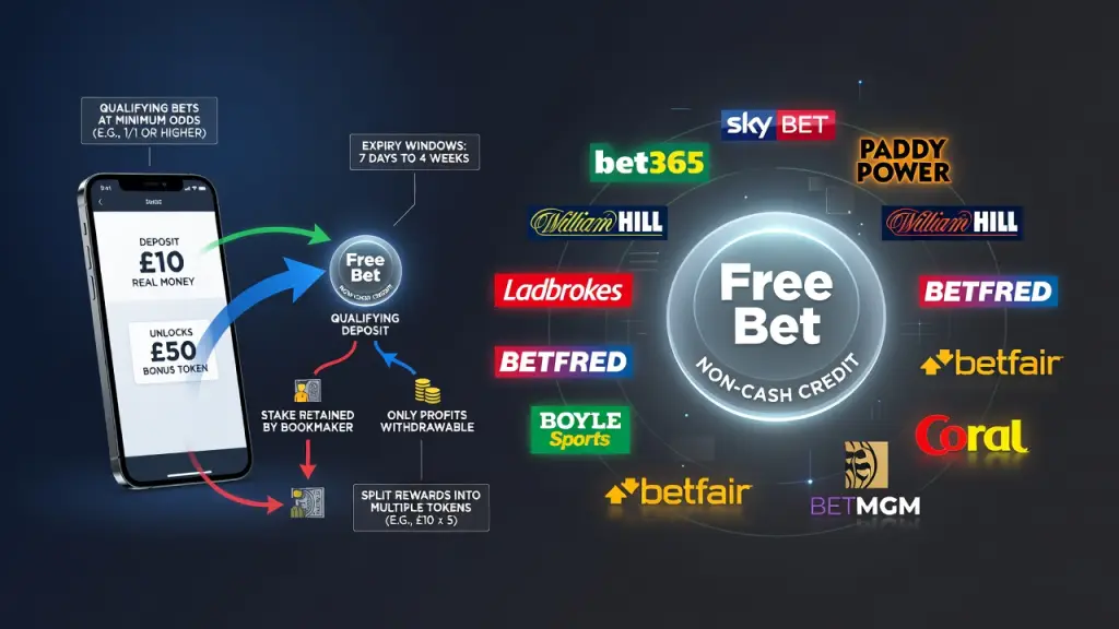 How Free Bet Offers Work Across UK Licensed Bookmakers