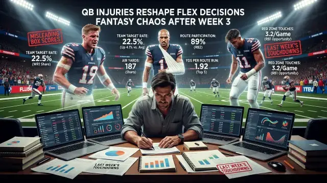 Quarterback Injuries Squeeze Fantasy Football's Flex Decisions